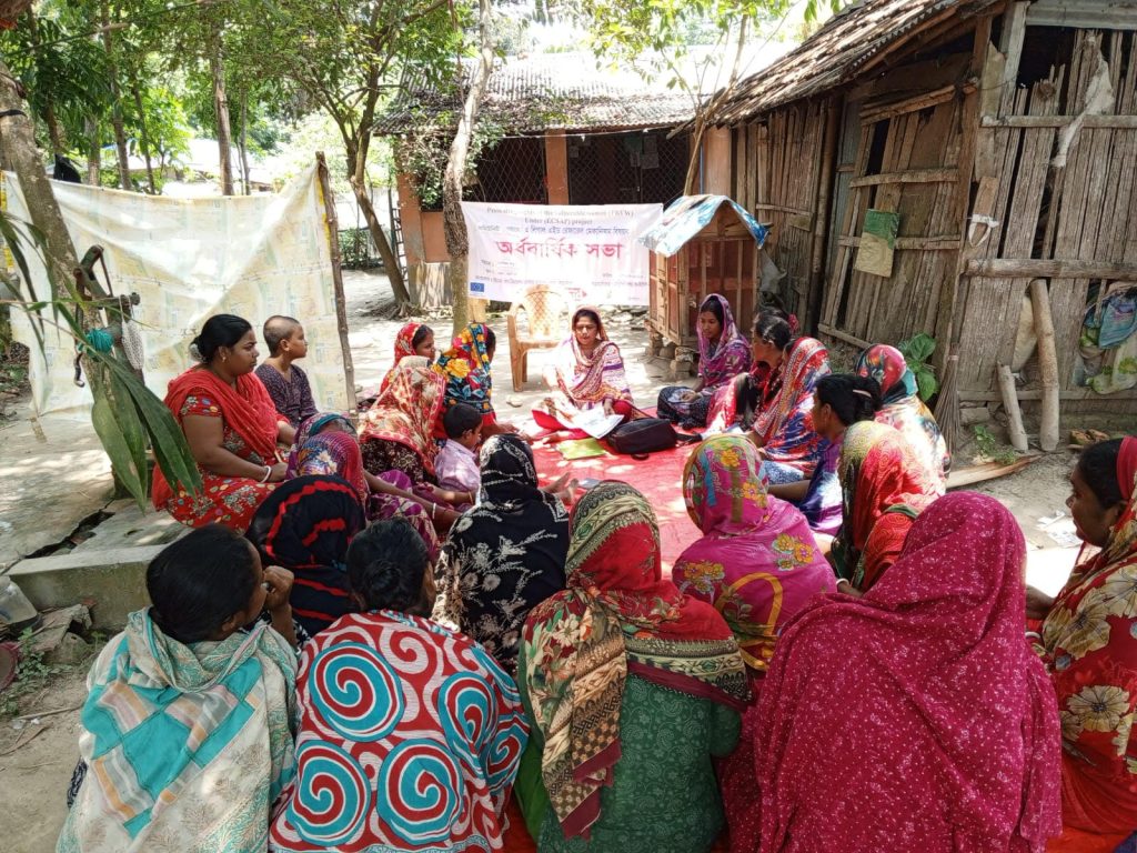 তালায় নারী উন্নয়ন দলের ওরিয়েন্টেশন সভা