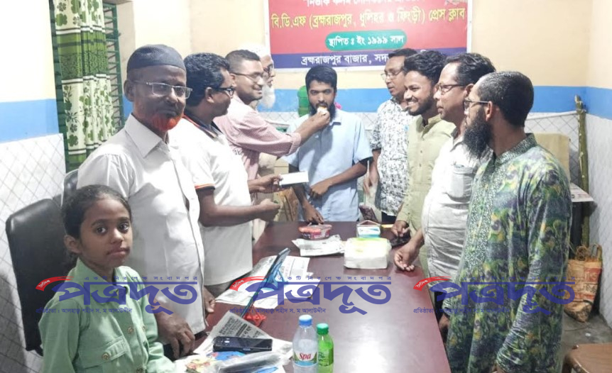 বিডিএফ প্রেসক্লাবে শুভেচ্ছা বিনিময়