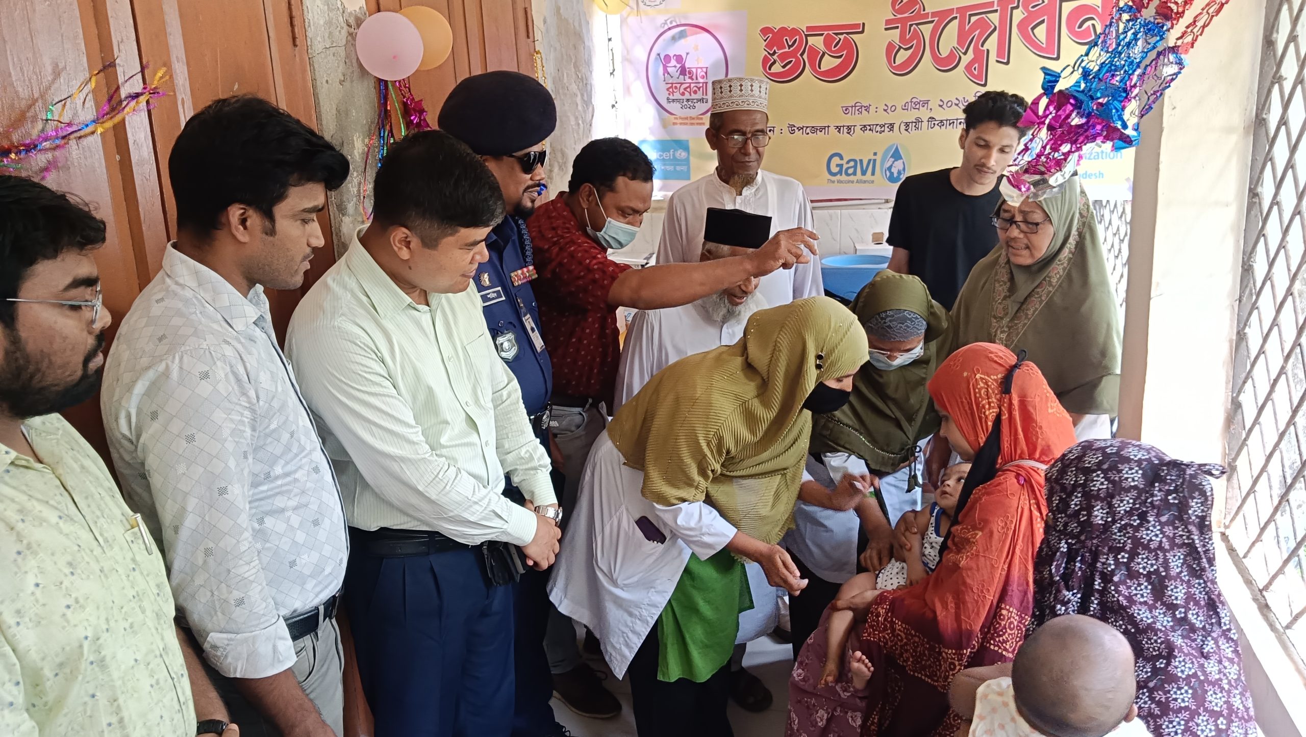 তালায় শুরু হয়েছে হাম-রুবেলা টিকাদান ক্যাম্পেইন