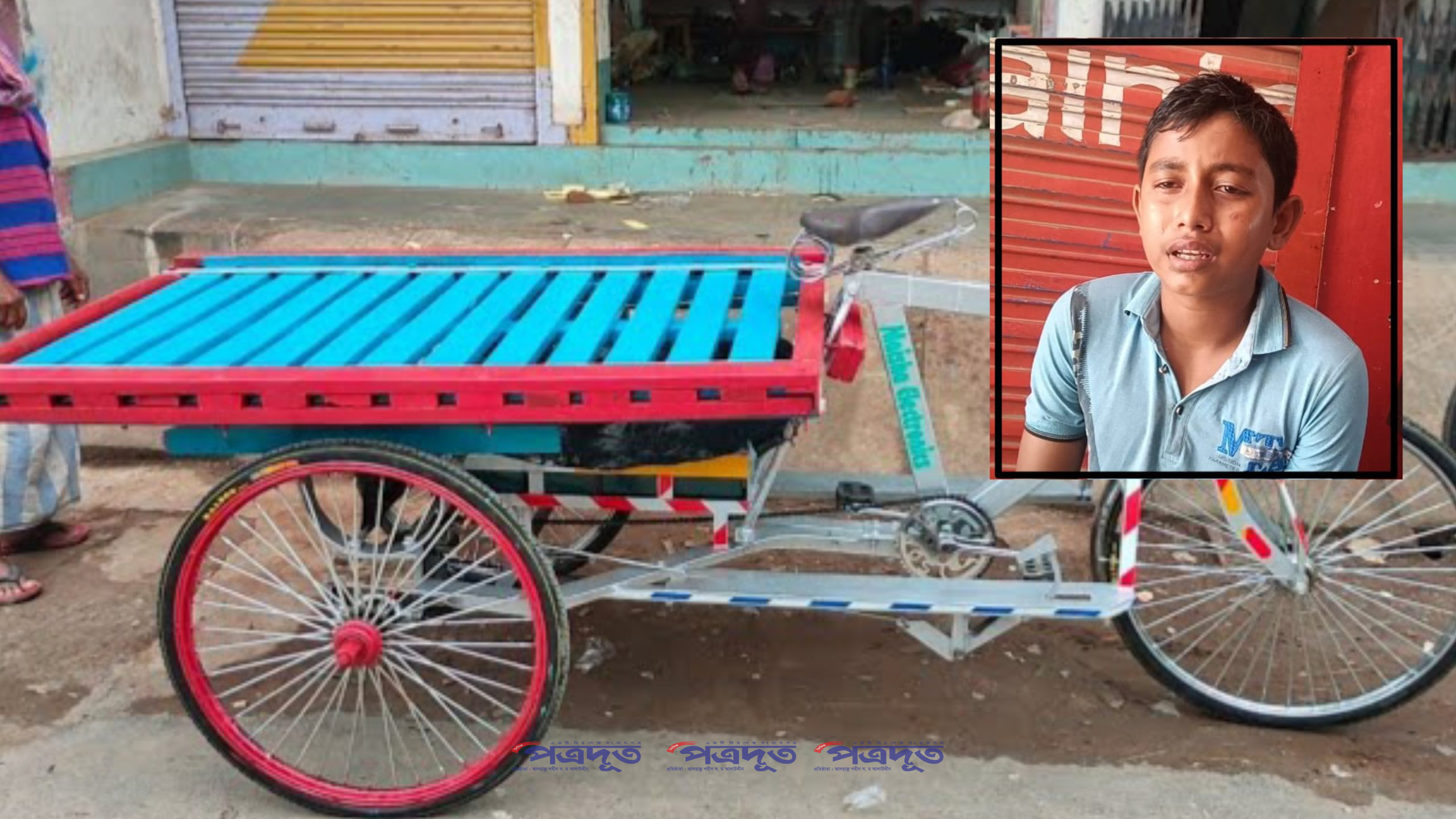 শার্শায় থামছে না ভ্যান চুরি: স্কুলছাত্রের স্বপ্ন কেড়ে নিল প্রতারক চক্র