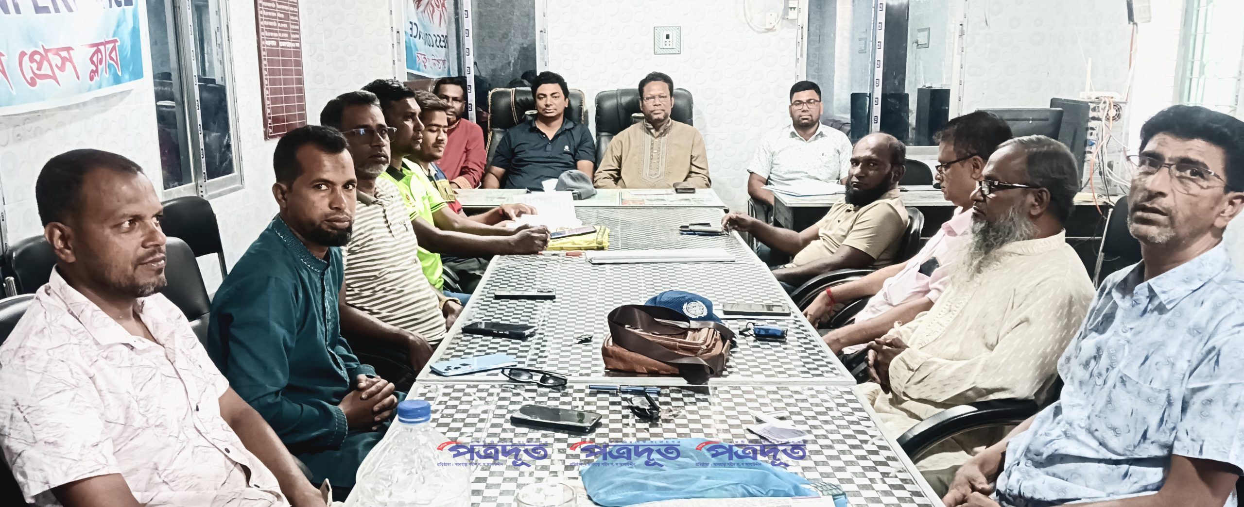 আশাশুনি প্রেসক্লাবের কার্যনির্বাহী কমিটির সভা অনুষ্ঠিত