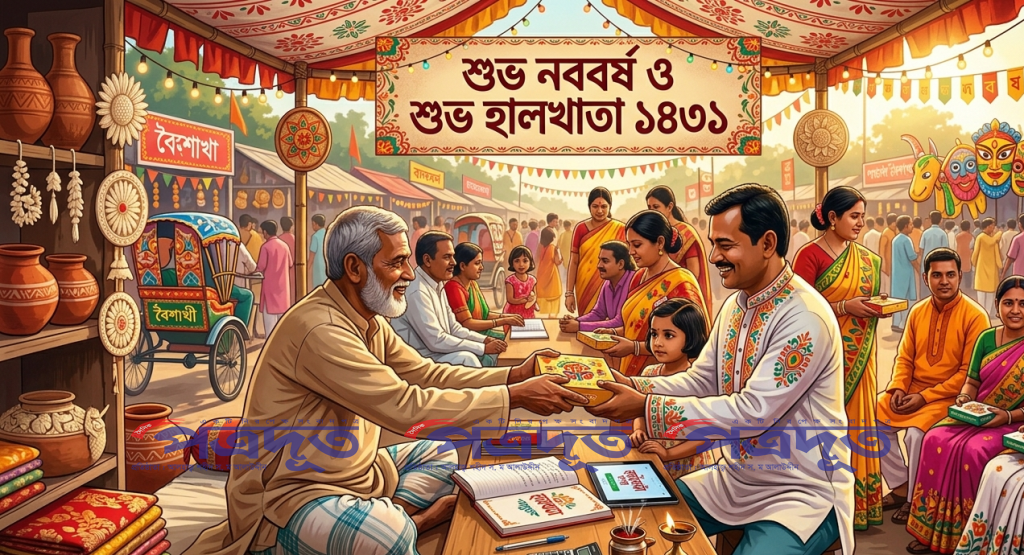 নববর্ষের আগমনে