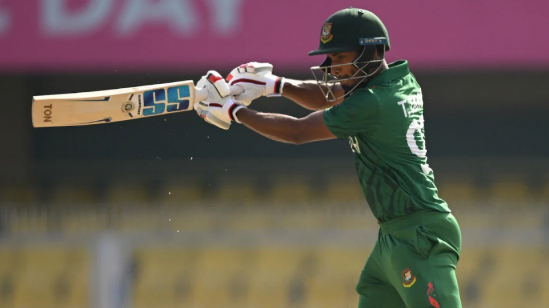 ৩৩ বলে তানজিদের ফিফটি