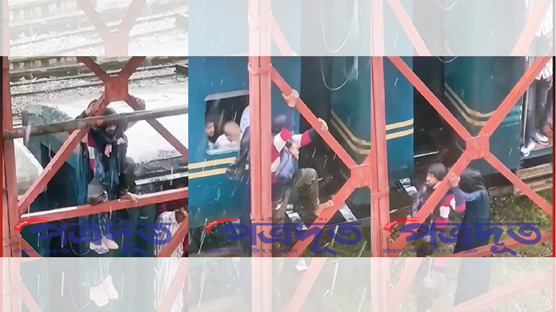 বোনকে কাঁধে নিয়েই বাড়ি ফেরার লড়াই ভাইয়ের