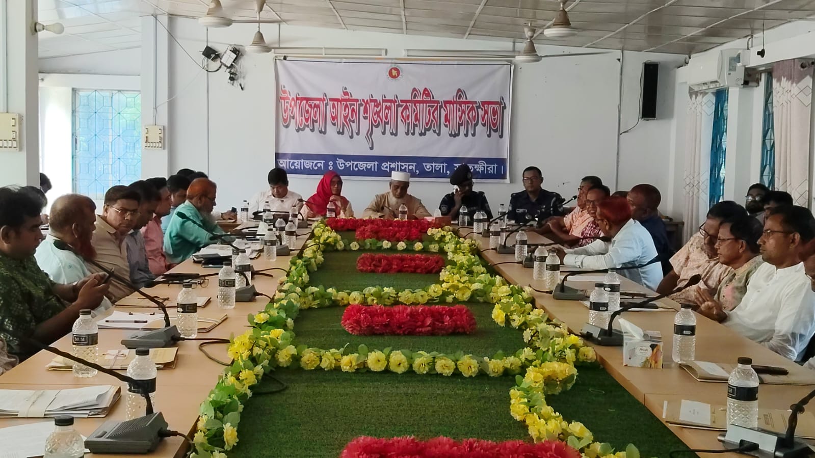 তালায় আইনশৃঙ্খলা কমিটির সভা অনুষ্ঠিত, মাদক ও অনলাইন জুয়া বন্ধে আলোচনা