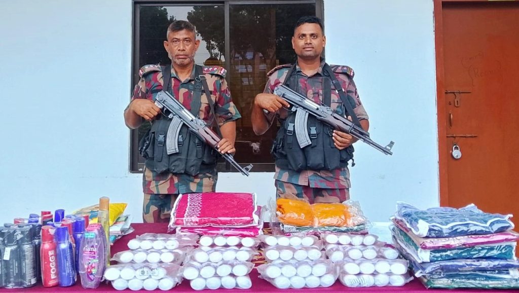 বেনাপোল সীমান্তে বিজিবির অভিযানে ২৬ লাখ টাকার ভারতীয় পন্য আটক