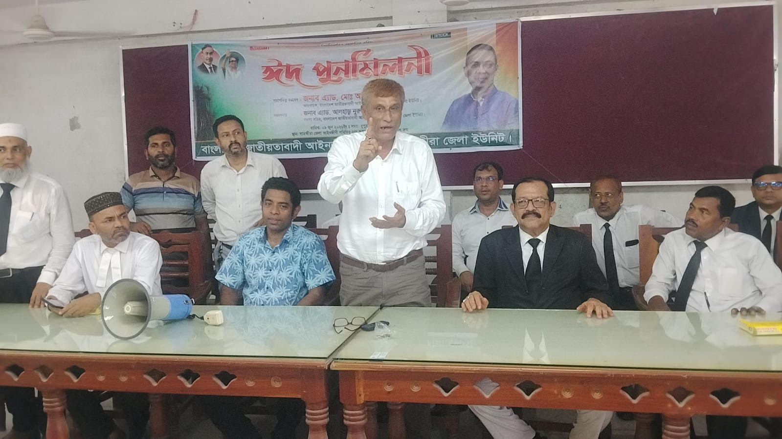সাতক্ষীরায় জাতীয়তাবাদী আইনজীবী ফোরামের ঈদ পুনর্মিলনী