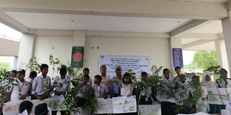 শ্যামনগরে বিশ্ব পরিবেশ দিবস উদযাপন