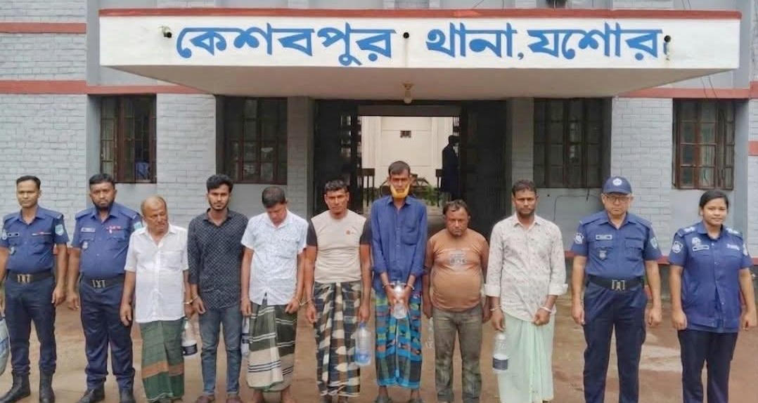 কেশবপুরে নিষিদ্ধ ছাত্রলীগের বিক্ষোভ মিছিল: ৬ জন গ্রেপ্তার