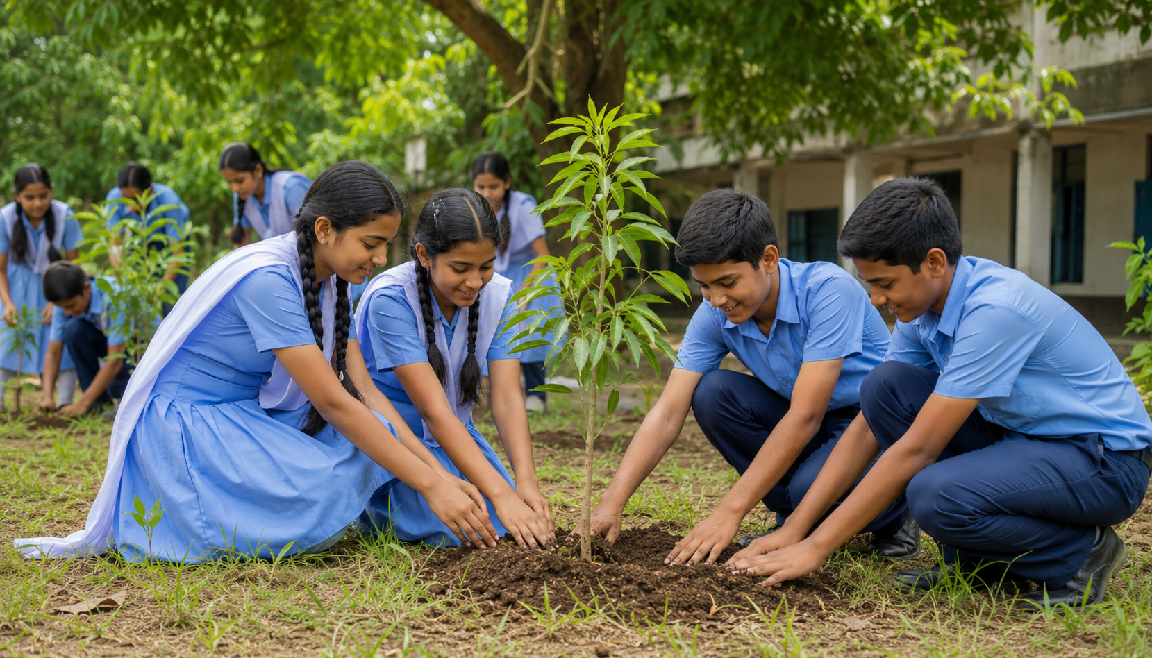 ‘ওয়ান চাইল্ড, ওয়ান ট্রি’: সাতক্ষীরায় দেড় হাজার শিক্ষাপ্রতিষ্ঠানে সবুজের নবযাত্রা