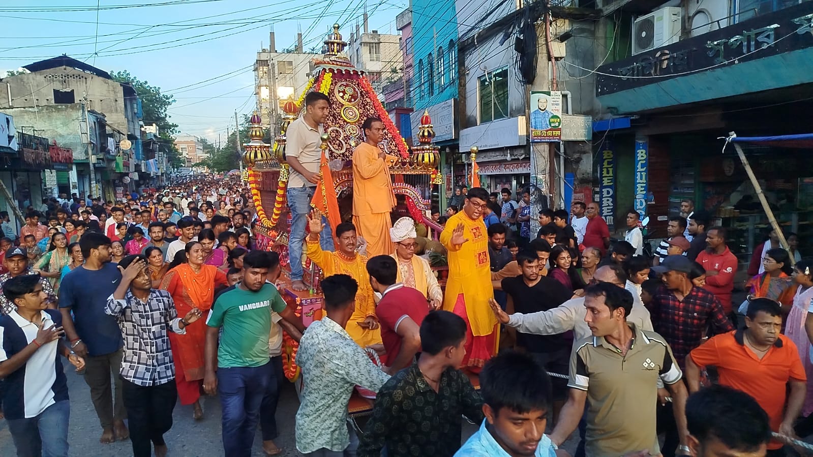 বিভিন্ন স্থানে জগন্নাথদেবের রথযাত্রা উদযাপন
