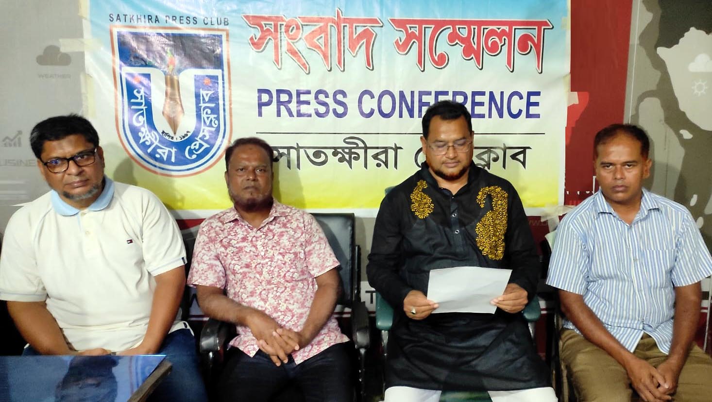 সংবাদ সম্মেলনে রাস্তা দখলের অভিযোগ অস্বীকার করলেন জামায়াত নেতা ওমর ফারুক