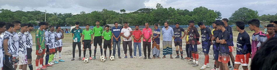 প্রীতি ফুটবলে নওয়াবেঁকি মিতালী সংঘের জয়