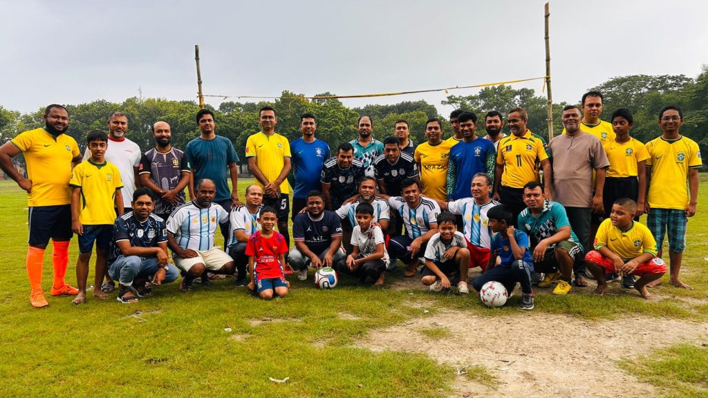 ফাইনালের আগে সাতক্ষীরায় ব্রাজিলের কাছে হার মানল আর্জেন্টিনা