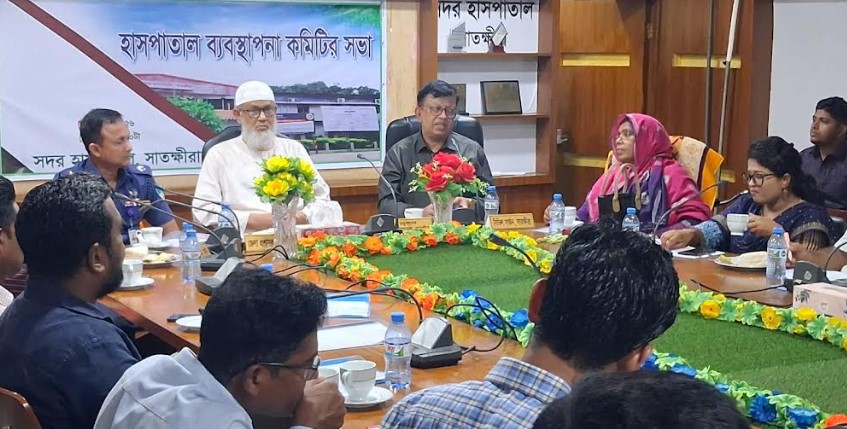 রোগীবান্ধব হাসপাতাল গড়তে সেবার মানোন্নয়নে গুরুত্বারোপ করলেন সদর এমপি
