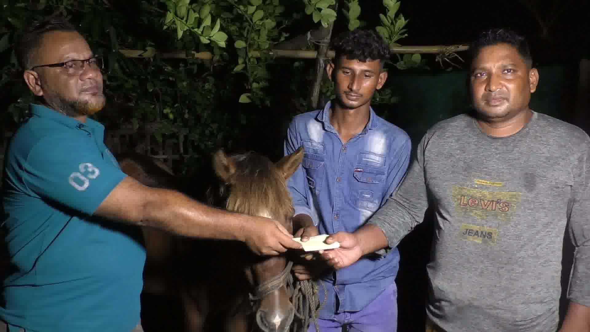 অন্ধ ঘোড়ার দেখভাল করা কলেজছাত্র সোহানের পাশে তারেক রহমান