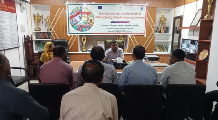 আশাশুনিতে গ্রাম আদালতের অগ্রগতি সংক্রান্ত ত্রৈমাসিক সমন্বয় সভা