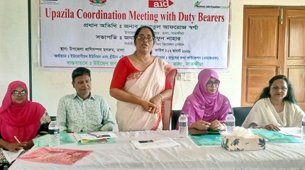 তালায় সরকারি সেবাদানকারী প্রতিষ্ঠানের সঙ্গে প্রান্তিক জনগোষ্ঠীর সমন্বয় সভা