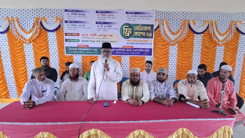 মনিরামপুরে ফ্রি মেডিকেল ক্যাম্প