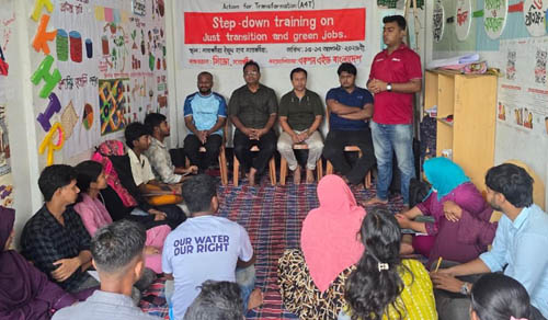 সাতক্ষীরা যুব নেতৃত্বে “জাস্ট ট্রানজিশন ও গ্রিণ জবস” বিষয়ক প্রশিক্ষণ উদ্বোধন