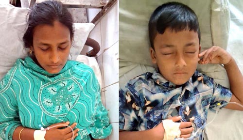 ফকিরহাটে অন্যের দেয়া চা পানে অসুস্থ হয়ে মা-ছেলে হাসপাতালে