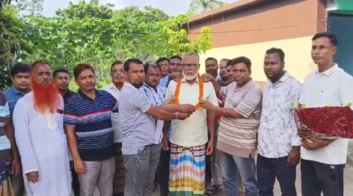 আব্দুর রউফকে ভোমরা হ্যান্ডলিং শ্রমিক ইউনিয়ন ও পরিবহন ট্রান্সপোর্ট মালিক সমিতির শুভেচ্ছা