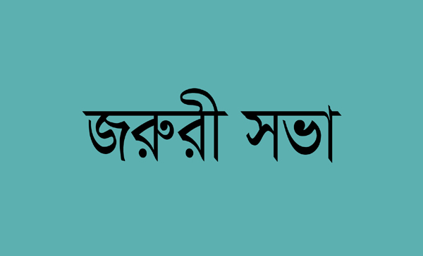 সাতক্ষীরা প্রেসক্লাবের নির্বাহী কমিটির জরুরি সভা