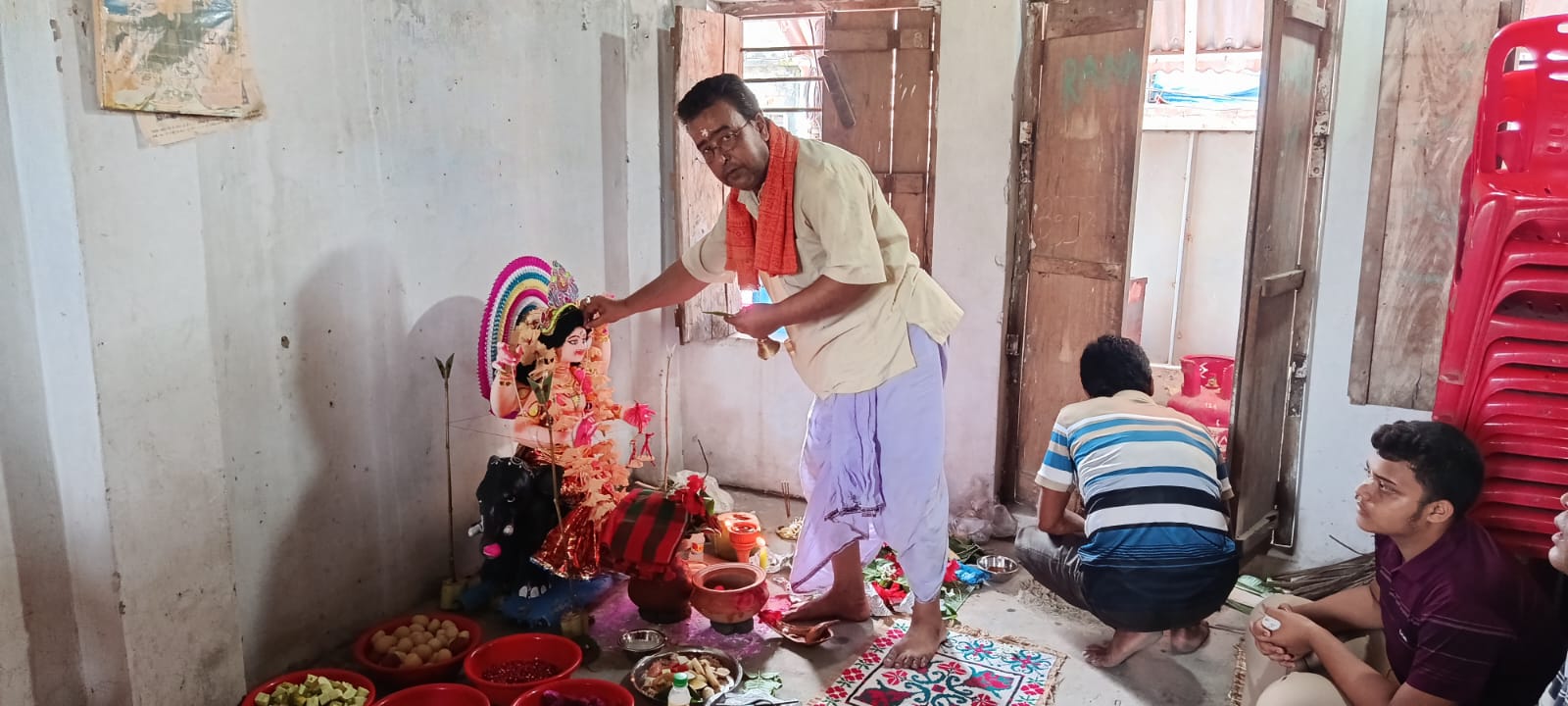 কপিলমুনিতে বিশ^কর্মা পূজা অনুষ্ঠিত