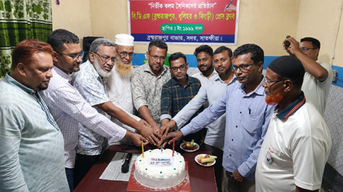 বিডিএফ প্রেসক্লাবে দ্য এডিটর’স এর প্রতিষ্ঠাবার্ষিকী উদযাপন