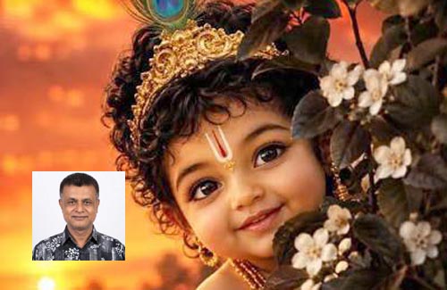 অন্ধকার ভেঙে কৃষ্ণের আবির্ভাব/ সচ্চিদানন্দ দে সদয়