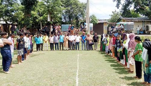কালিগঞ্জে কমিউনিটি পুলিশ কাবাডি চ্যাম্পিয়নশিপের দল গঠন উপলক্ষে প্রতিযোগিতা