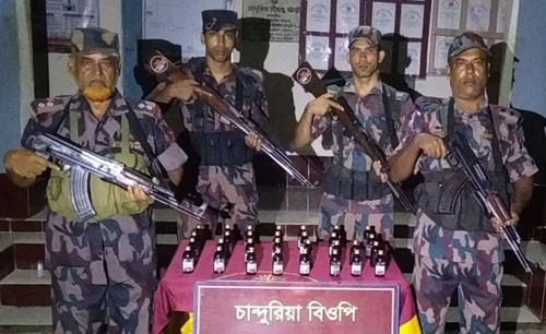সাতক্ষীরা সীমান্তে বিজিবির অভিযানে মাদক ও চোরাচালানী মালামাল জব্দ