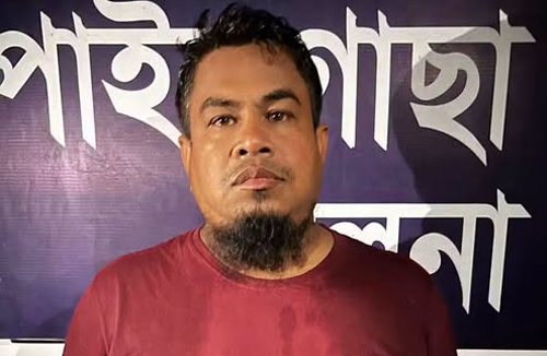 পাইকগাছায় ৯ মামলার পরোয়ানাভুক্ত আসামি গ্রেপ্তার