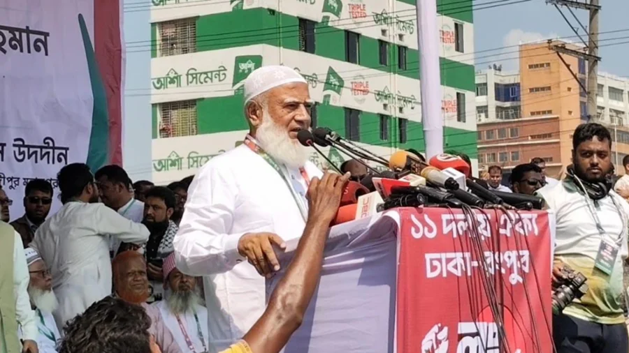 বিএনপি পানি খাবে, কিন্তু ঘোলা করে খাবে: জামায়াত আমির