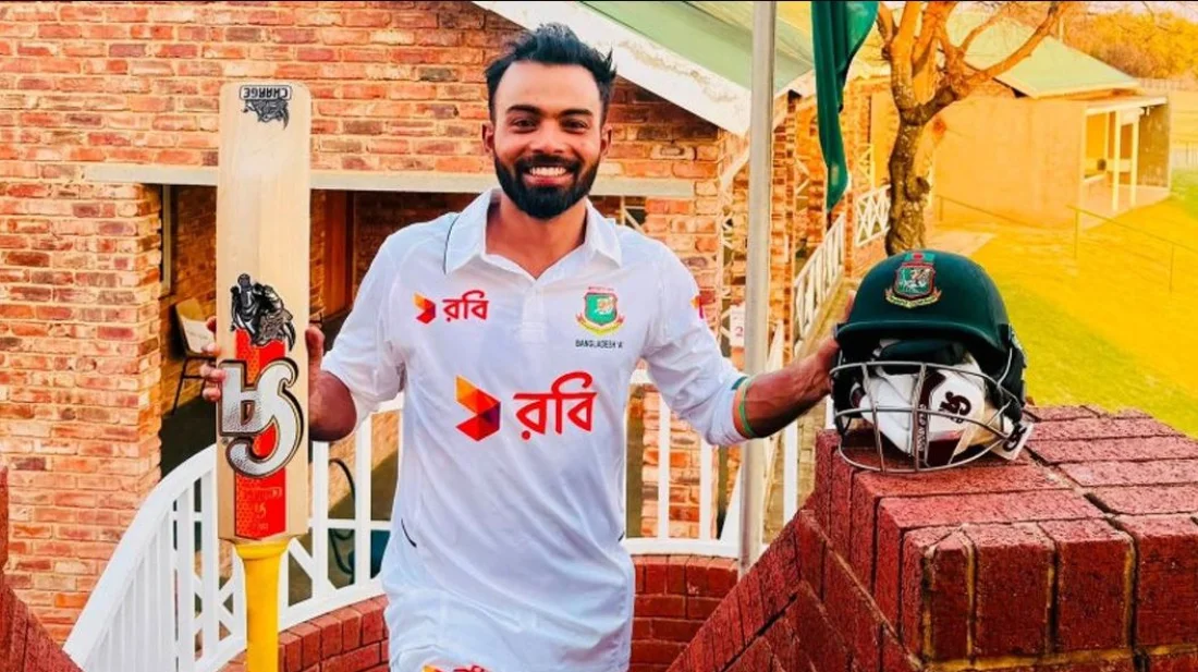 ট্রিপল সেঞ্চুরির পর আফগানিস্তান টেস্টের দলে তাওহীদ হৃদয়