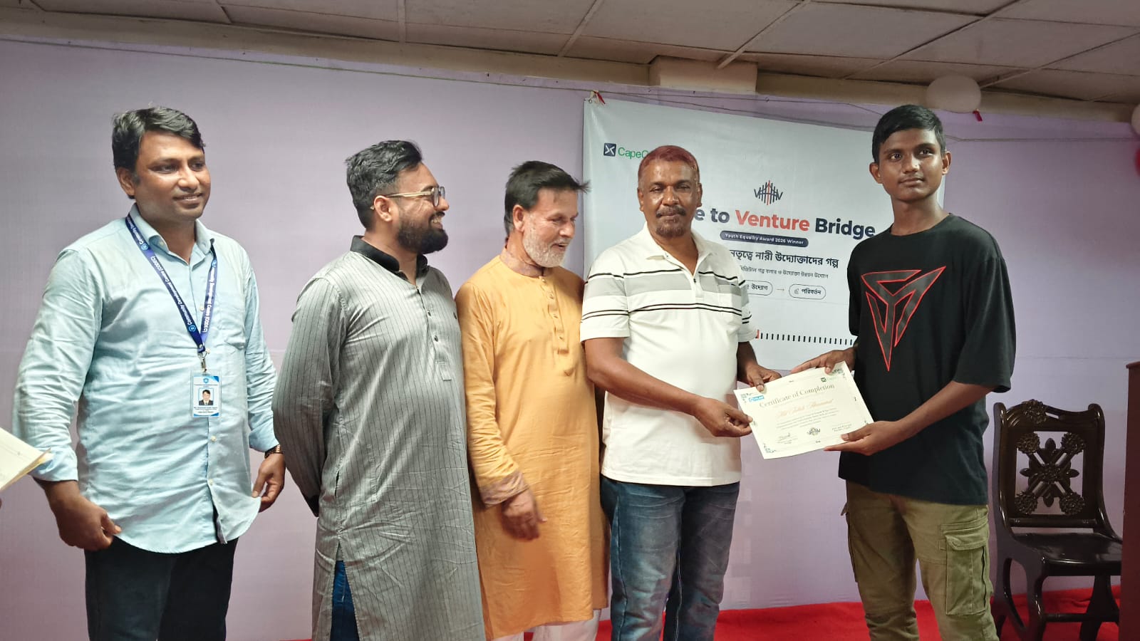 ‘ভয়েস টু ভেঞ্চার ব্রিজ’ উদ্যোগে প্রান্তিক নারী উদ্যোক্তারা