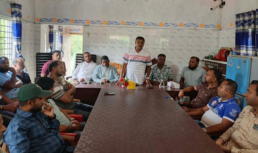 শ্যামনগরে বিএনপির সদস্য সচিবের সাথে সুন্দরবন প্রেসক্লাবের মতবিনিময়