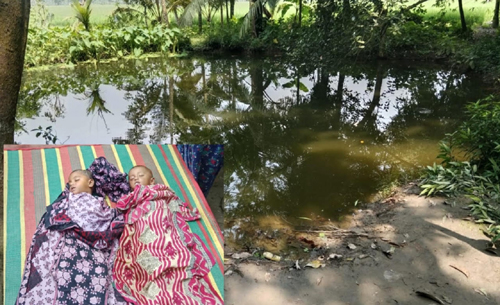 সাতক্ষীরার কলারোয়া থানার সিংহলাল গ্রামে পানিতে ডুবে দুই সহোদর শিশুর মৃত্যু