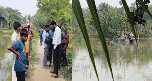 দেবহাটায় অবৈধভাবে বালু উত্তোলন: ভ্রাম্যমান আদালতে ৫০ হাজার টাকা জরিমানা