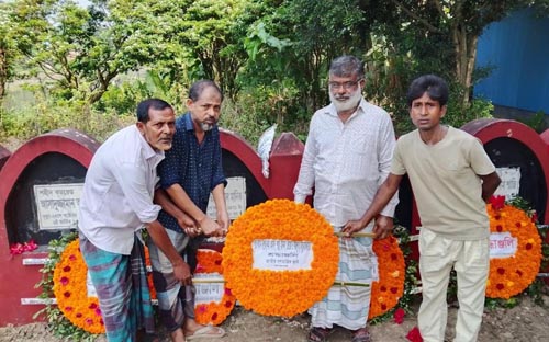 মনিরামপুরে পাঁচ শহীদ বিপ্লবীর ৫৫তম মৃত্যুবার্ষিকী পালিত