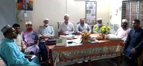 আশাশুনিতে পেশাজীবী বিভাগের দায়িত্বশীল বৈঠক