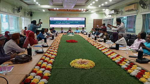 সাতক্ষীরায় জলবায়ু সহনশীল জীবনমান উন্নয়নে ‘রাইজ’ প্রকল্পের অবহিতকরণ সভা