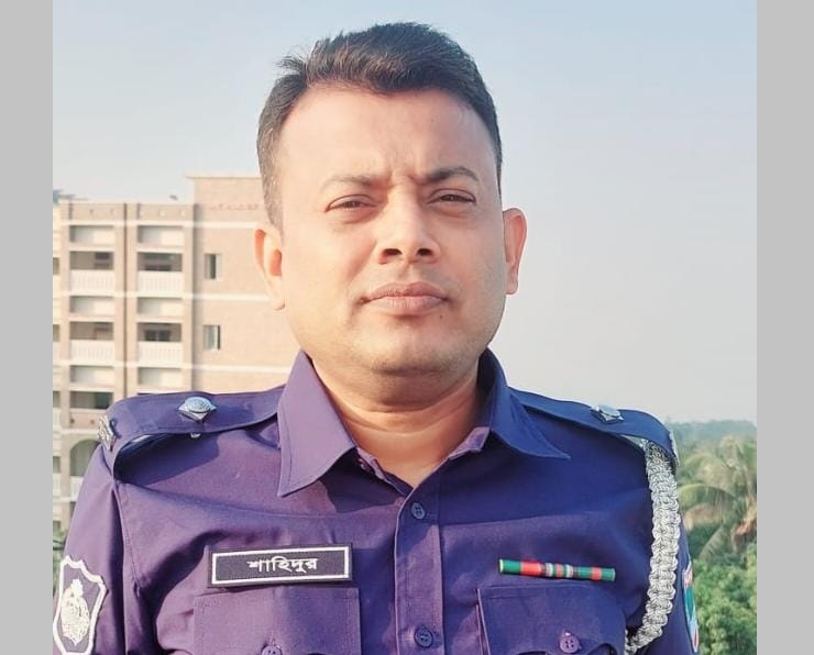 আশাশুনিতে নবাগত ওসি শাহিদুর রহমানের যোগদান
