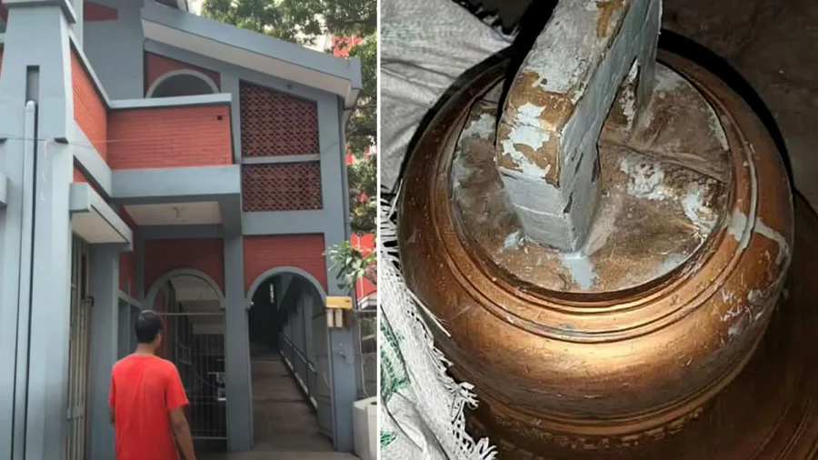 মোহাম্মদপুরে চার্চ থেকে দেড় মণ ওজনের ঘণ্টা কীভাবে চুরি হলো